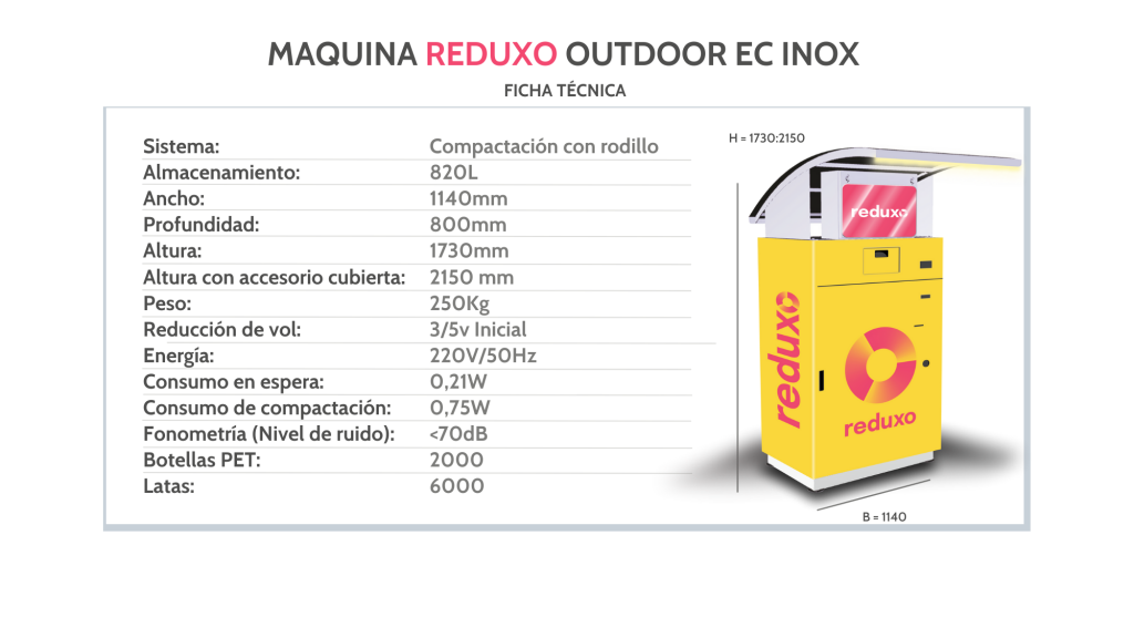 Máquina reduxo Outdoor EC Ino